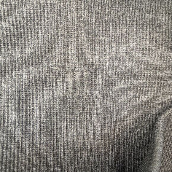 LULULEMON women's size 8 In the Flow crop II heathered inkwell seamless leggings - Picture 12 of 14